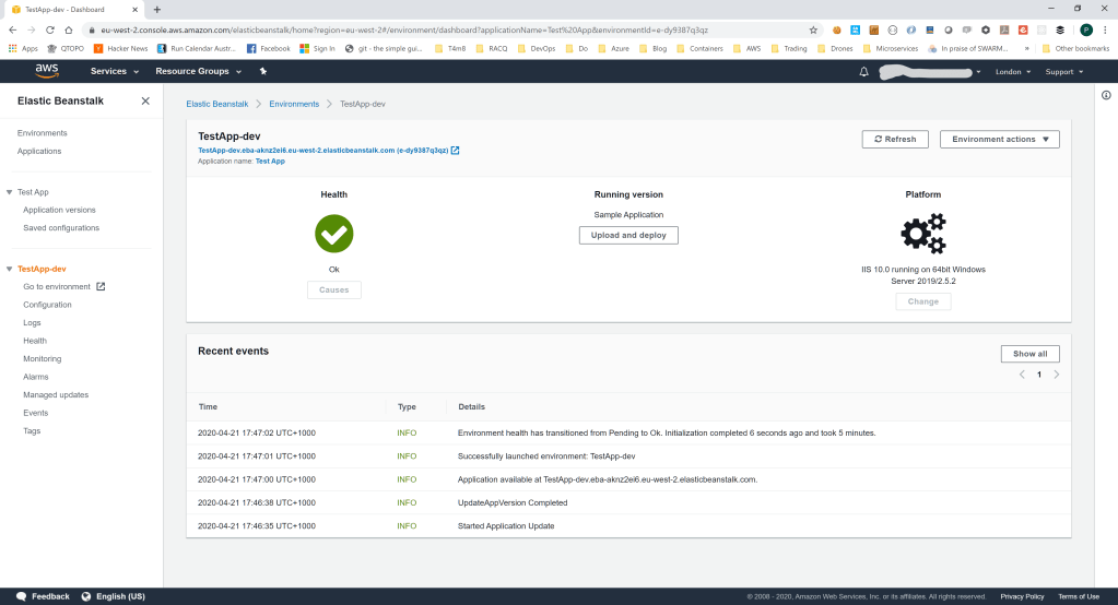 AWS Elastic Beanstalk