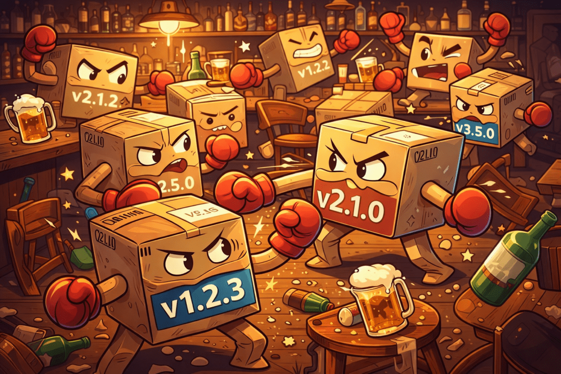 Fighting package versions